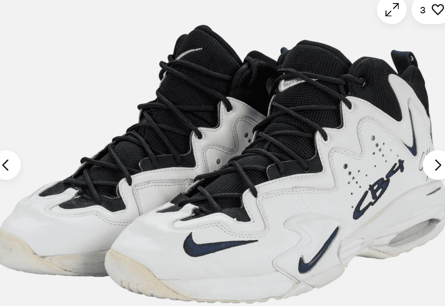Charles Barkley's CB4;s shoes