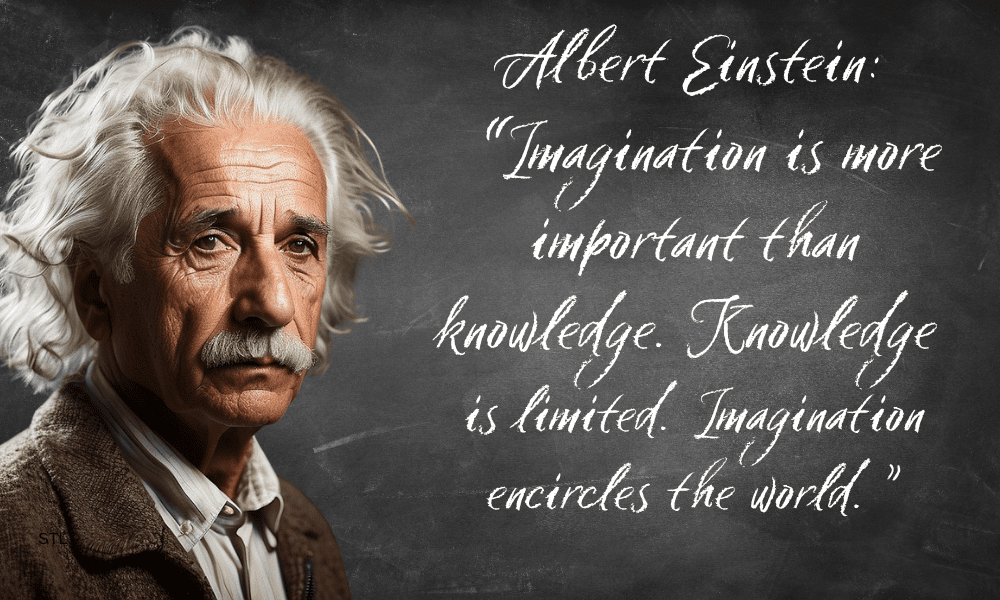 Is imagination really more important than knowledge